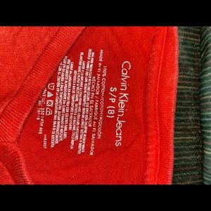 Calvin kids tee shirt